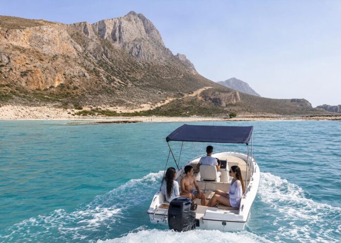Balos - Gramvousa Boat Tour from Kissamos - 4 Pax - Ble